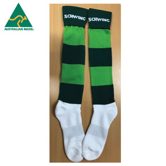 Custom Soccer Socks AUS Made Example